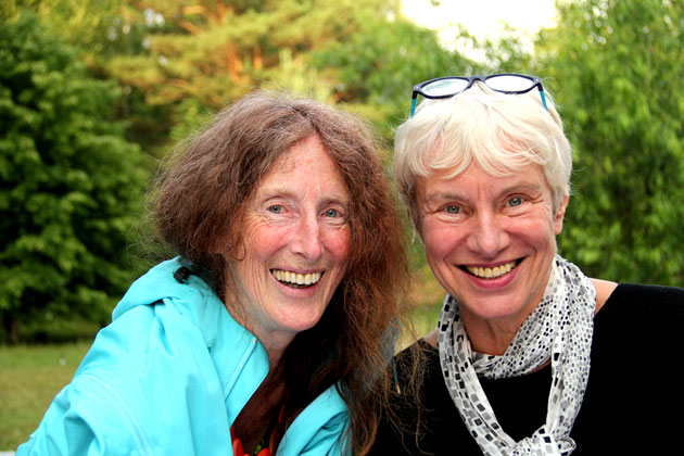 Eva Quistorp und Helga Hirsch