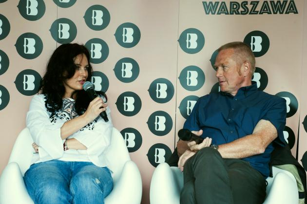 Magdalena Parys und Olaf Kühl beim Big Book Festival Warschau 2017 - Foto Marcin Łobaszewski