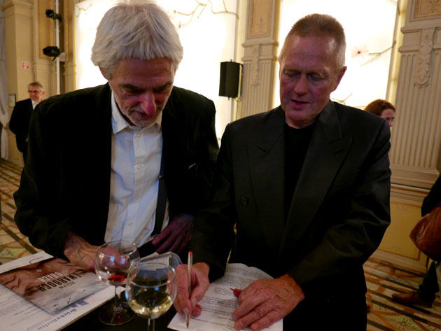 Francisco Erich Bertuzzi und Olaf Khl - Brcke Berlin Preis 2016