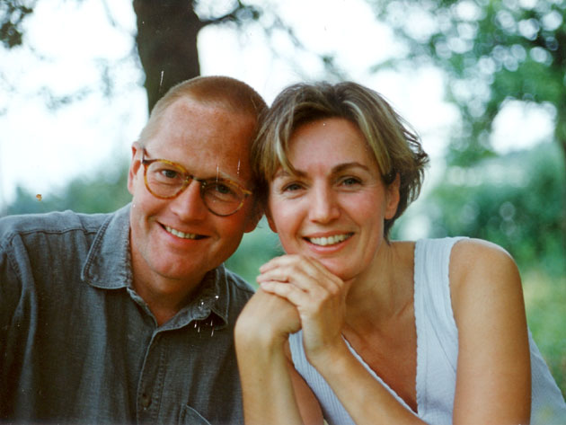 Maria Heintzl und Olaf Kühl in Dominikowo 1996