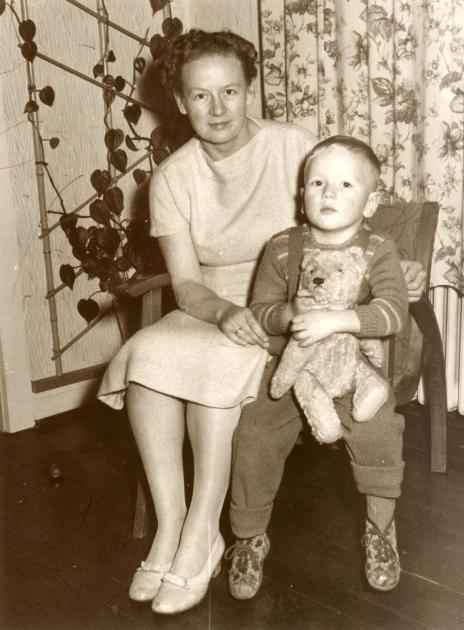 Eva Kühl und Olaf Kühl, ungefähr 1960