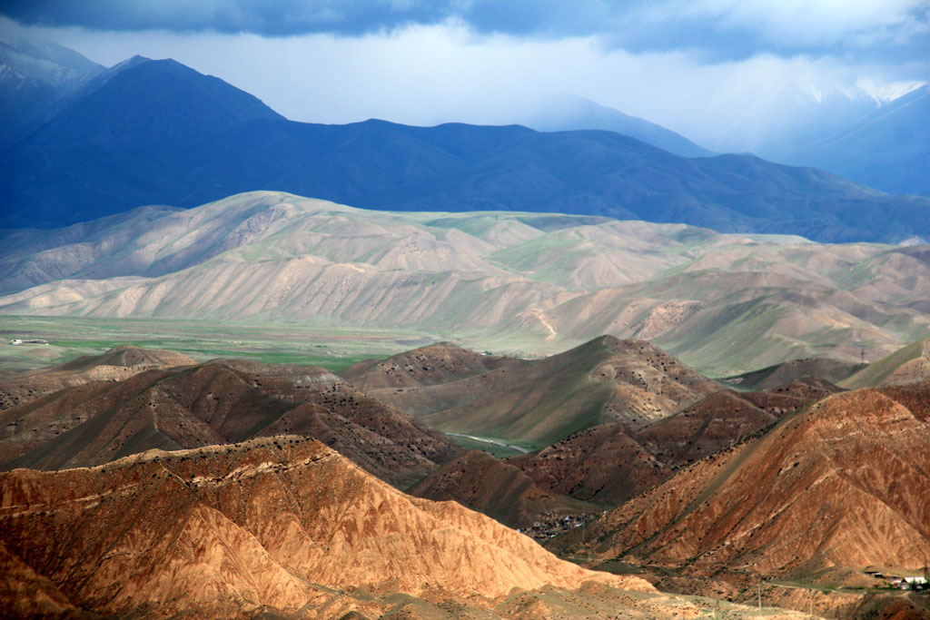 Gebirge in Kirgistan
