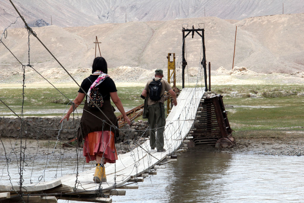 Brücke in Kirgistan 2013