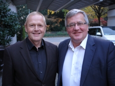 Bronisław Komorowski und Olaf Kühl, Heidelberg 29.10.2016. - Foto Anna Radwan