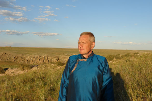 Olaf Kühl im Dell, Mongolei 2016 - Foto Monika Sznajderman