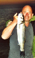 Marcin Mroszczak with big fish