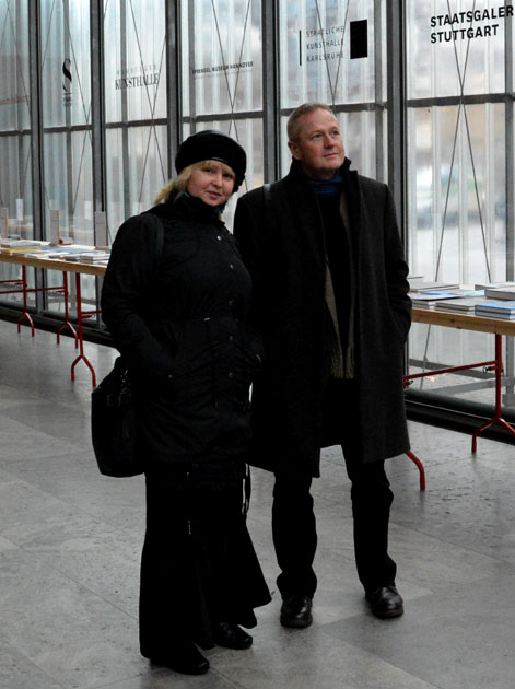Polina Scherebzowa und Olaf Khl im Leipziger Museum fr bildende Kunst 2015