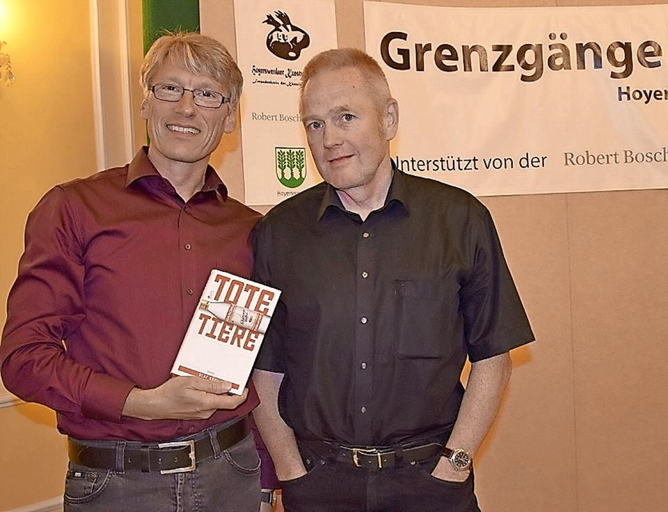 Mirko Schwanitz und Olaf Khl in Hoyerswerda Foto Katrin Demczenko